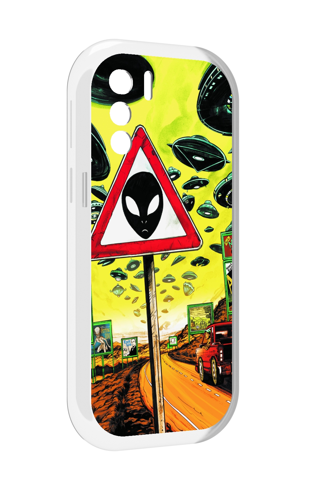 

Чехол MyPads дорога к инопланетянам для UleFone Note 13P, Прозрачный, Tocco