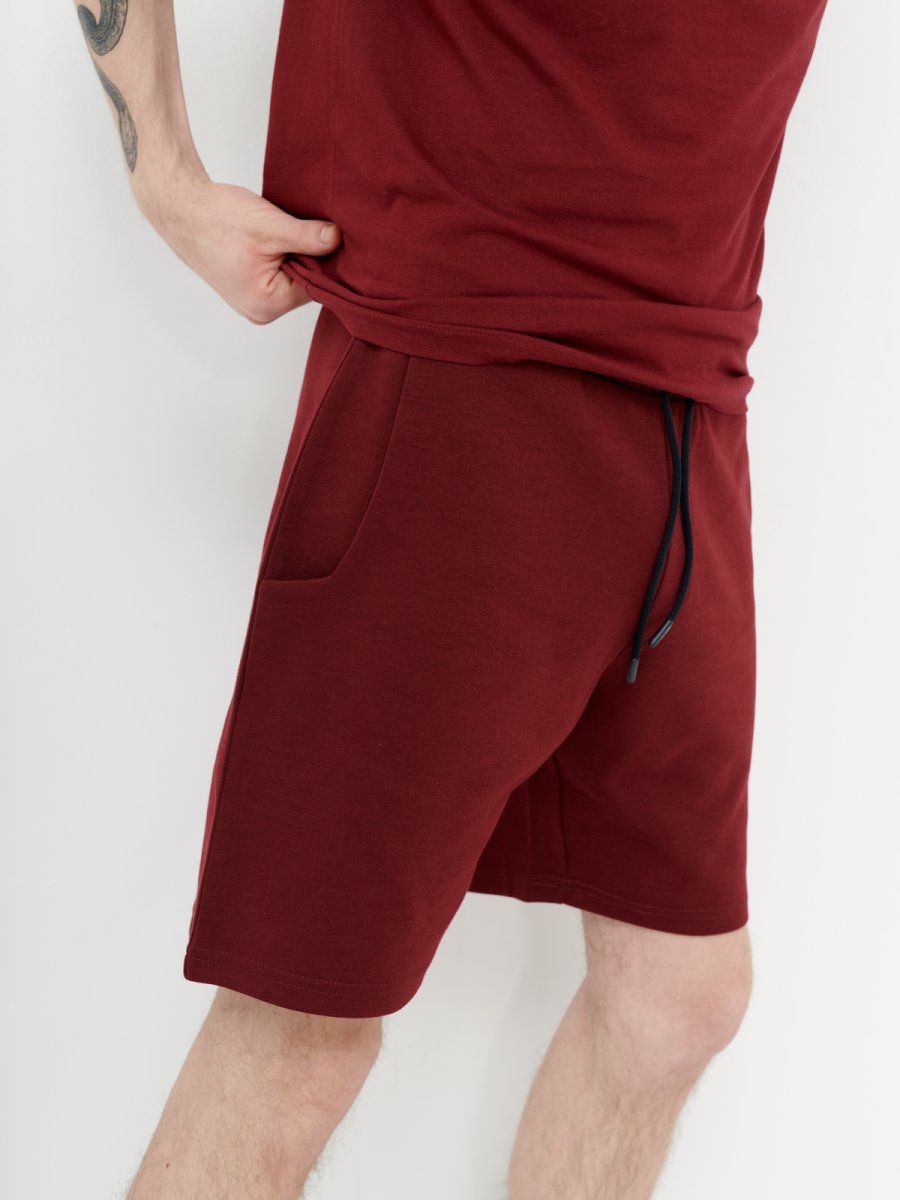 фото Спортивные шорты мужские outhorn hol21-skmd602-60s красные xl