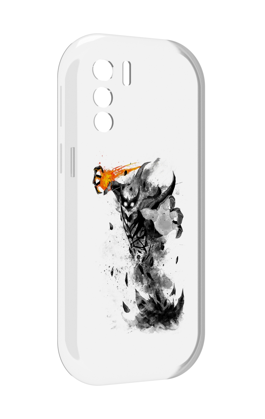 

Чехол MyPads nevermore черно белый для UleFone Note 13P, Прозрачный, Tocco