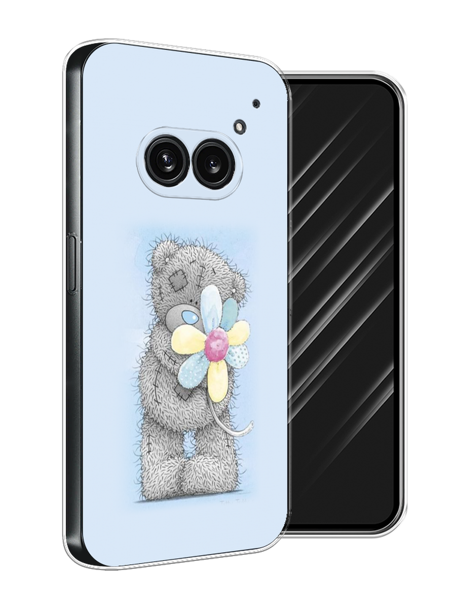 

Чехол Awog на Nothing Phone 2a "Me to you с ромашкой", Голубой;серый;желтый, 3300350-1