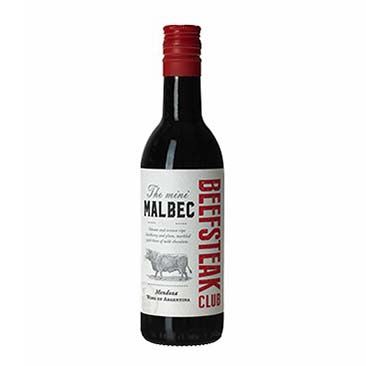 

Вино Beefsteak Club The Mini Malbec красное сухое 13,5% 0,187 л