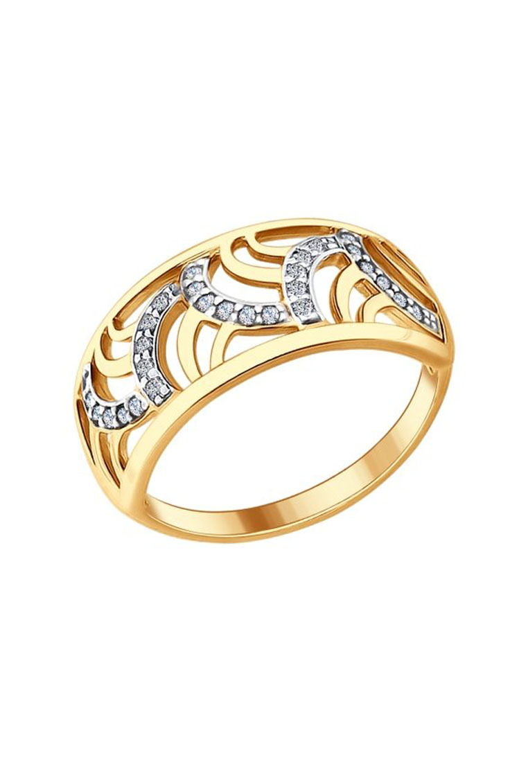 

Кольцо из серебра с фианитом р.  SOKOLOV 93010630, 93010630_k