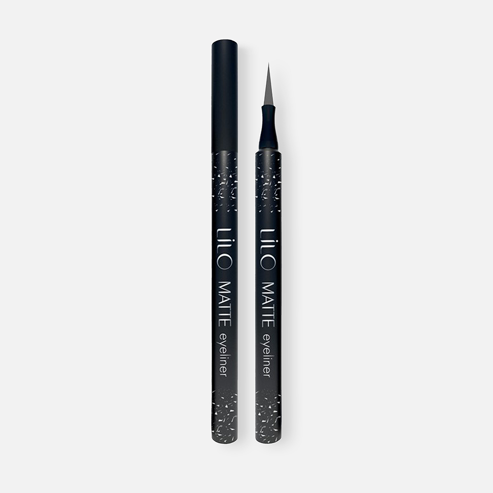 Подводка-фломастер для глаз LiLo Matte Liner серая, 1 г