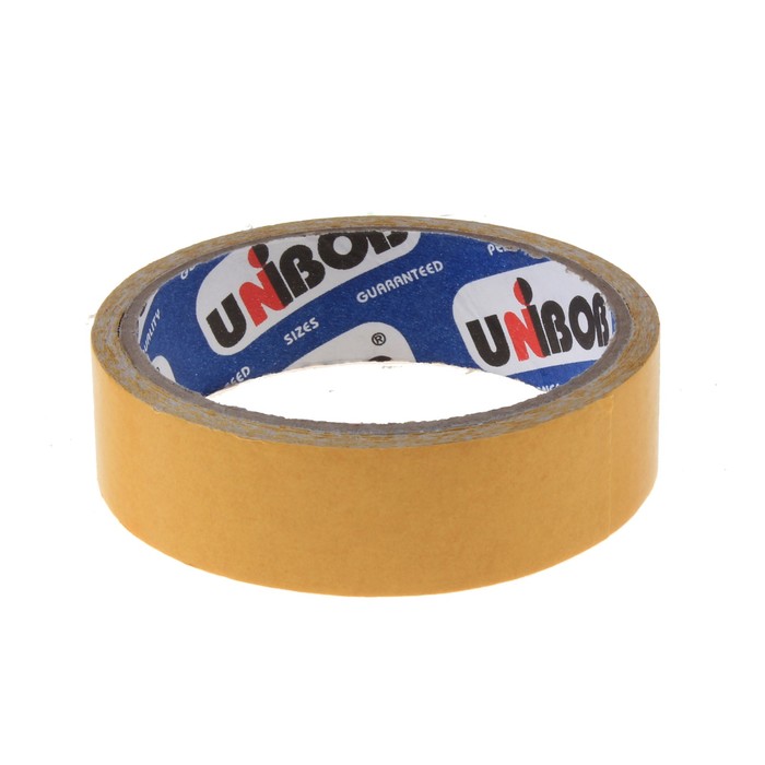 

Клейкая лента двухсторонняя UNIBOB 25мм*5м