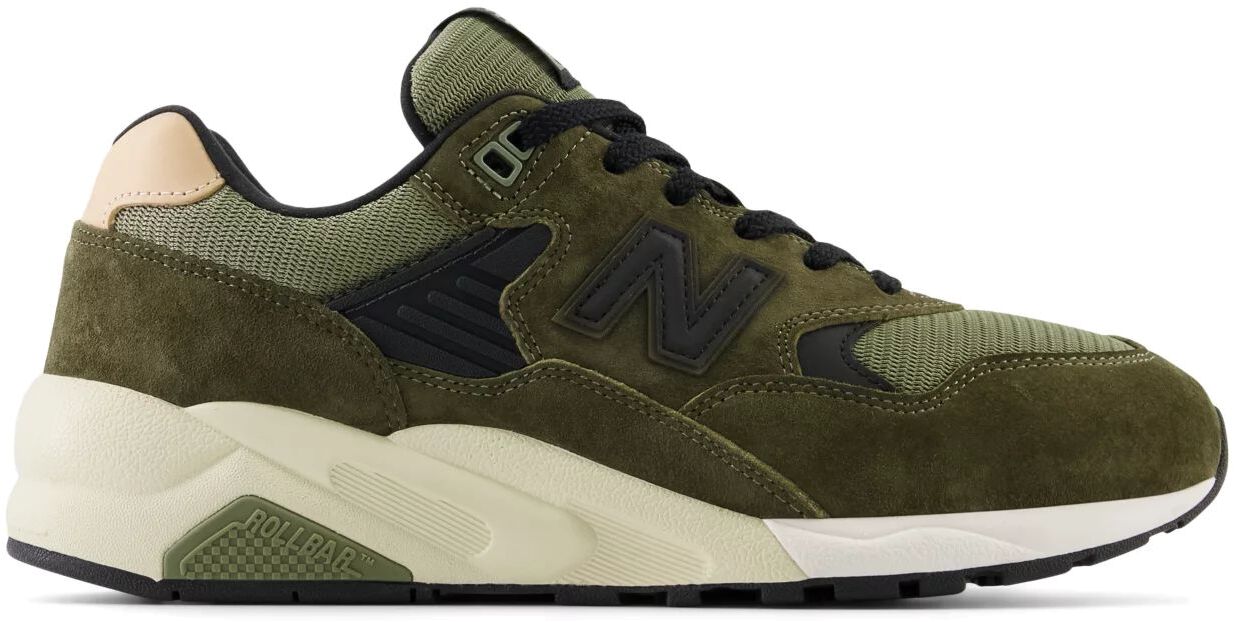 

Кроссовки унисекс New Balance 580 зеленые 7.5 US, Хаки, 580