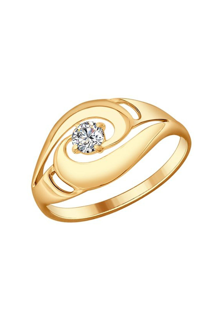 

Кольцо из серебра с фианитом р. , SOKOLOV 93010598, 93010598_k