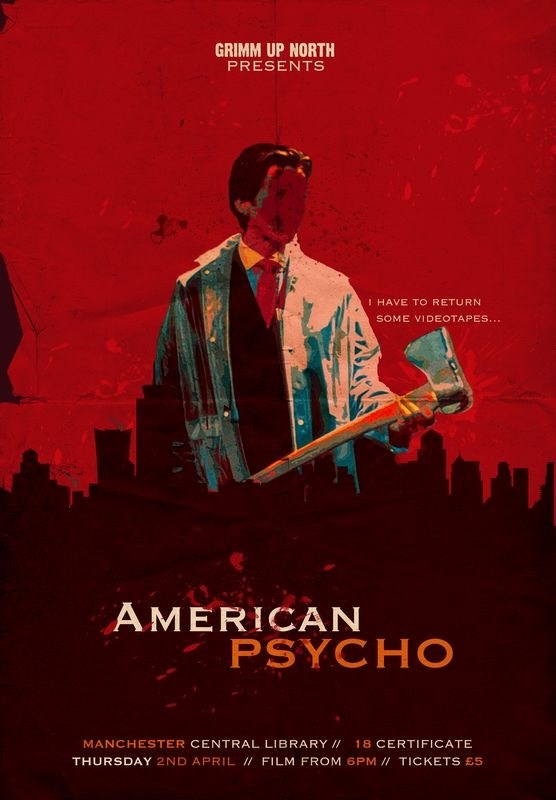 

Постер к фильму "Американский психопат" (American Psycho) Оригинальный 68,6x99,1 см