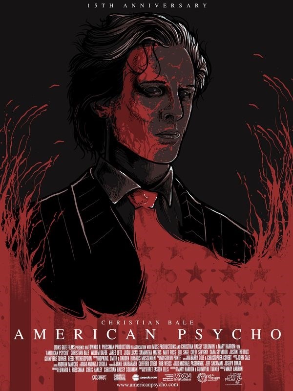 

Постер к фильму "Американский психопат" (American Psycho) Оригинальный 38,1x50,8 см