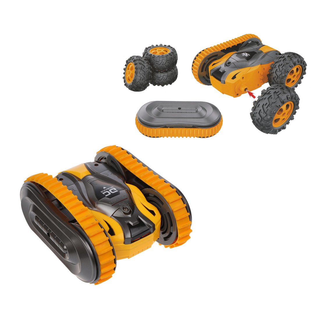 

Машина перевертыш на радиоуправлении, арт. M0515C Наша игрушка