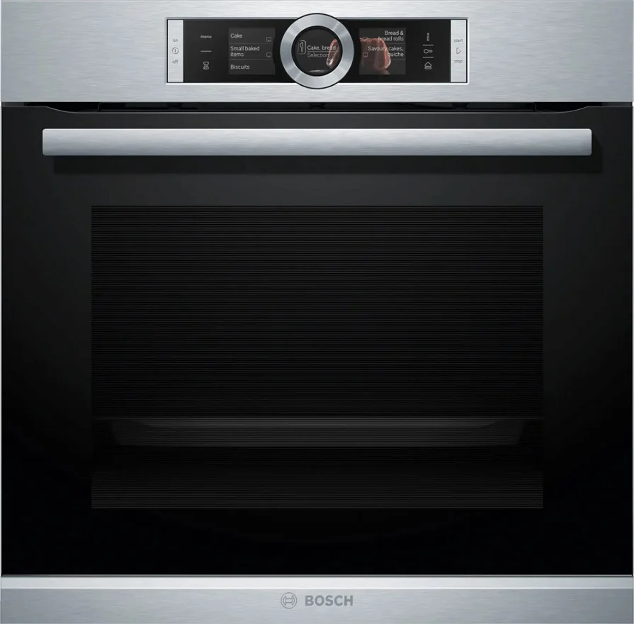 

Встраиваемый электрический духовой шкаф Bosch HSG636BS1 серебристый, HSG 636 BS1