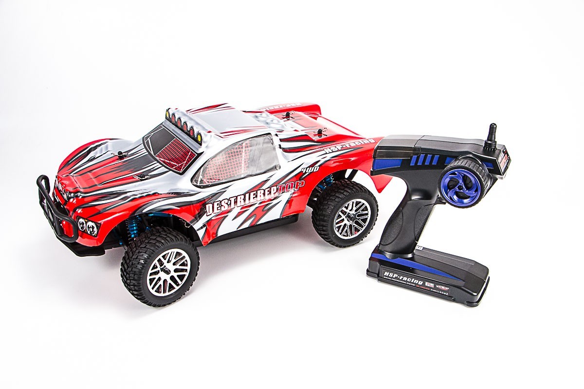 Радиоуправляемый шорт-корс трак HSP Destrier 4WD RTR, масштаб 1:10, 2.4G, 94170(17097)