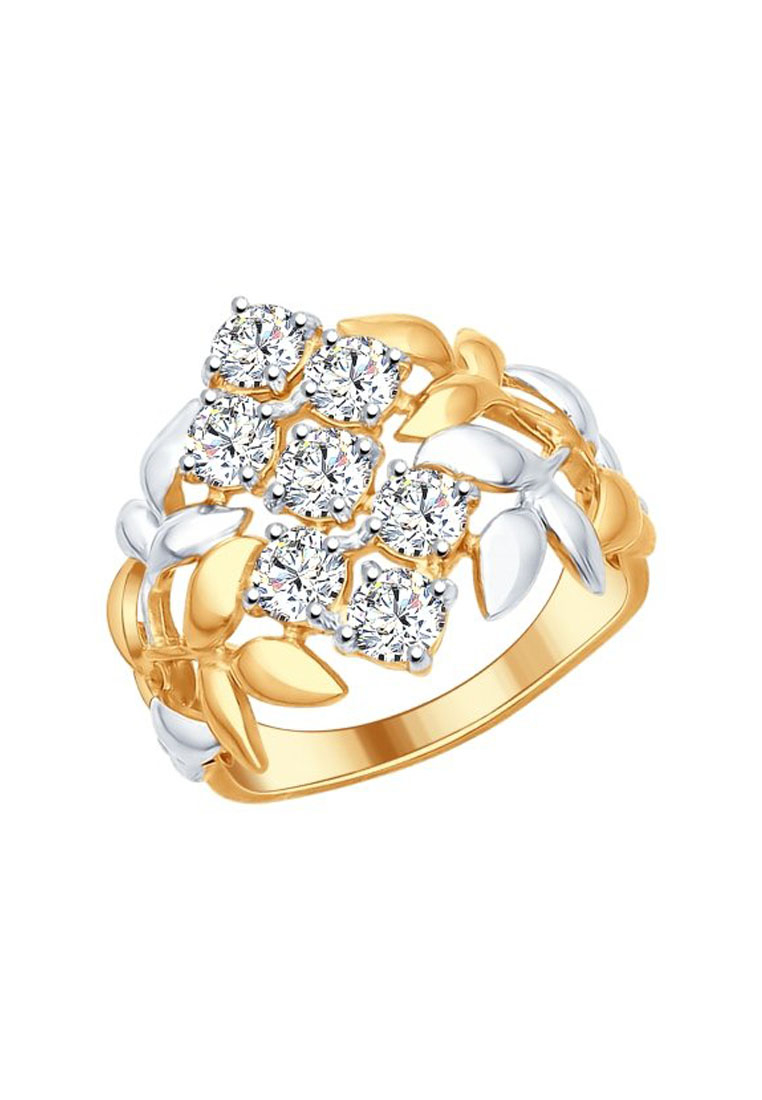 

Кольцо из серебра с фианитом р.  SOKOLOV 93010592, 93010592_k