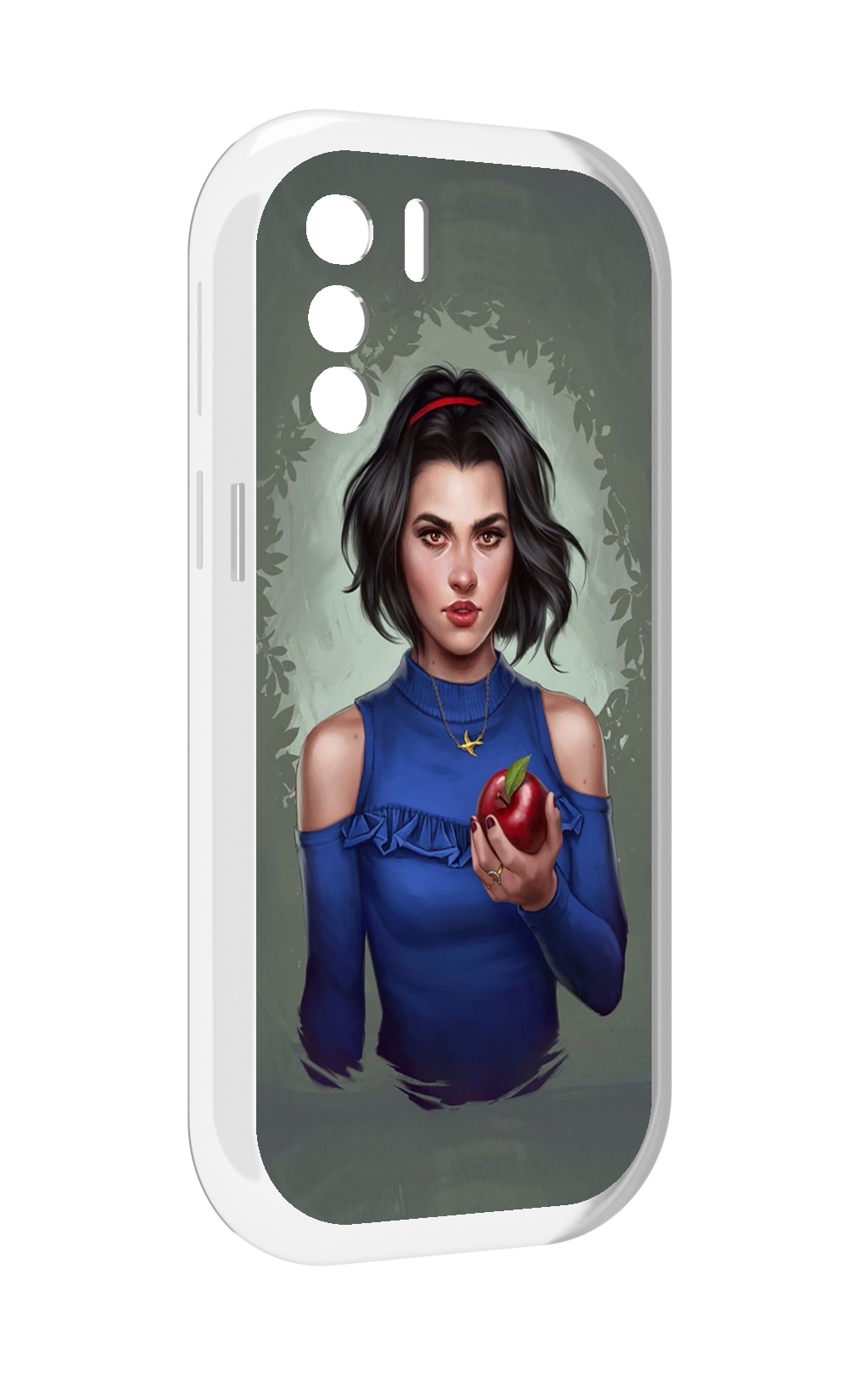 

Чехол MyPads девушка-с-яблоком женский для UleFone Note 13P, Прозрачный, Tocco