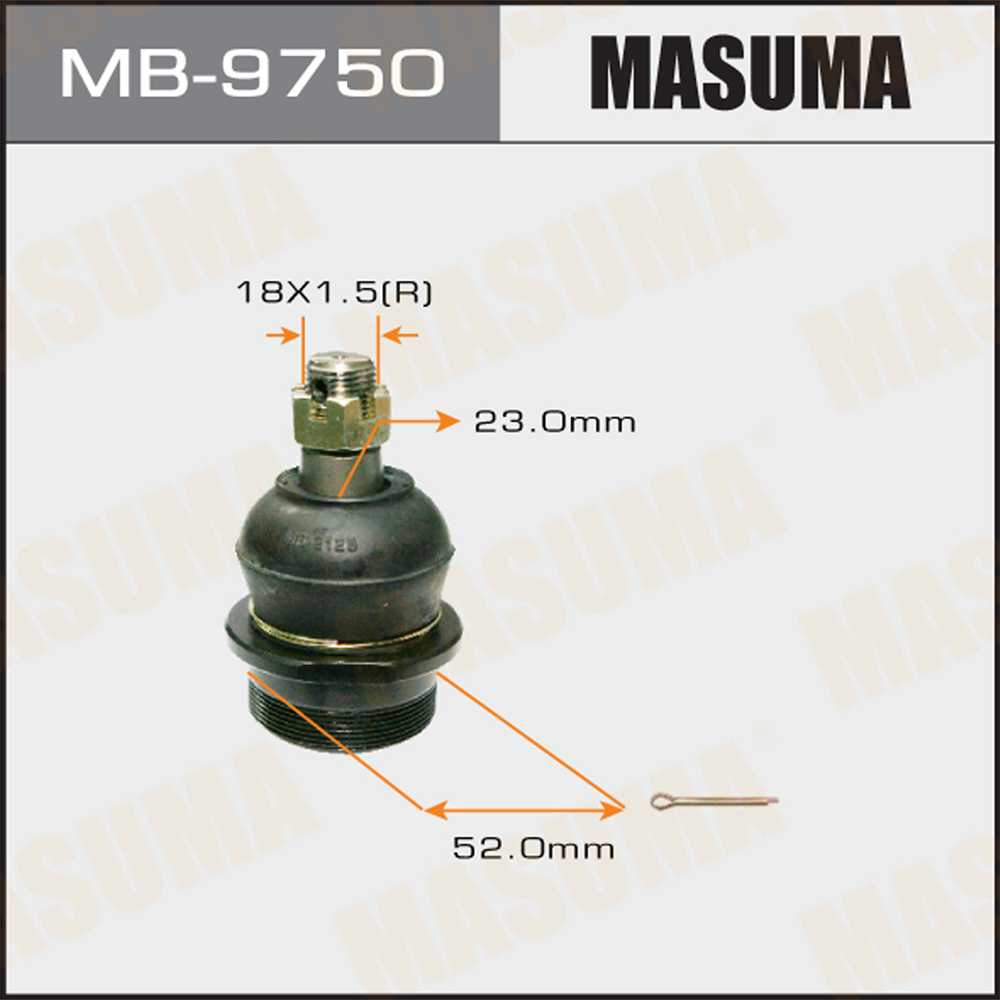 

MASUMA опора шаровая MB9750