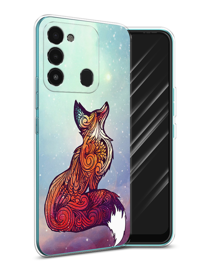 

Чехол Awog на Tecno Spark Go 2022/8С/9 "Лиса 1", Разноцветный, 301250-1