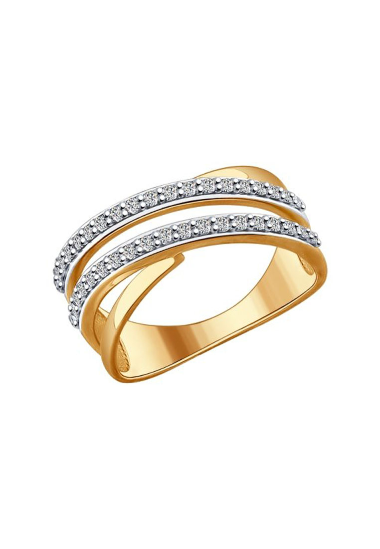 

Кольцо из серебра с фианитом р. , SOKOLOV 93010577, 93010577_k