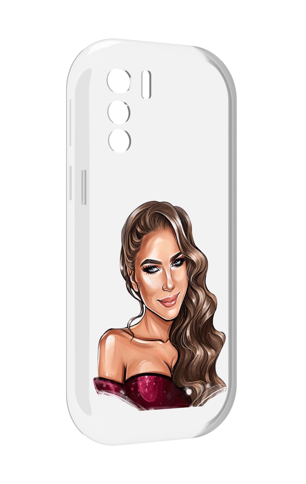 

Чехол MyPads девушка-с-улыбкой женский для UleFone Note 13P, Прозрачный, Tocco