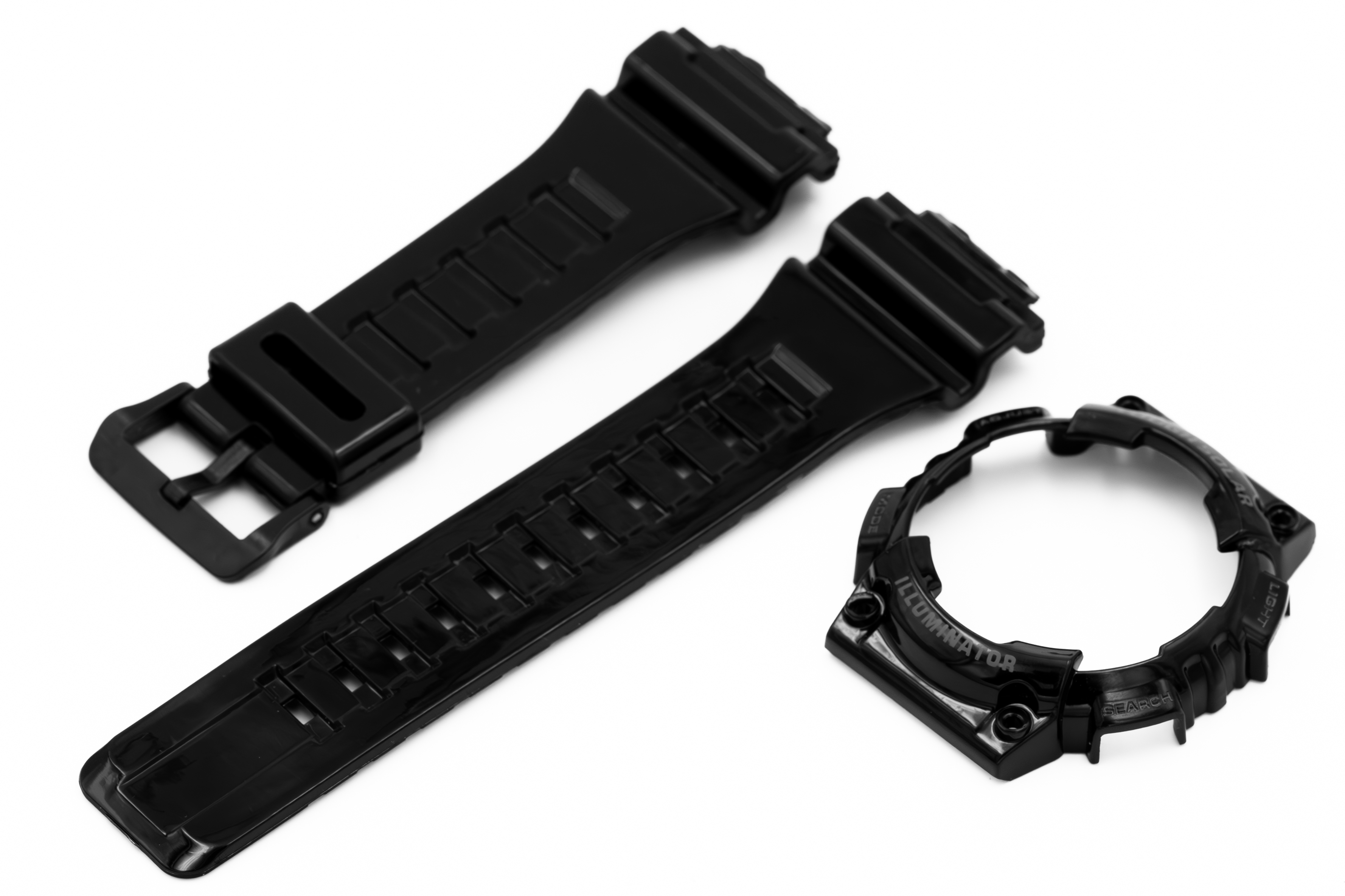 

Ремешок с корпусом унисекс Watch Band AQ-S810 черный/серый, AQ-S810