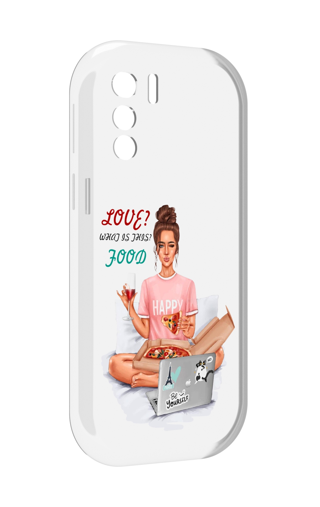 

Чехол MyPads девушка-с-ноутбуком женский для UleFone Note 13P, Прозрачный, Tocco