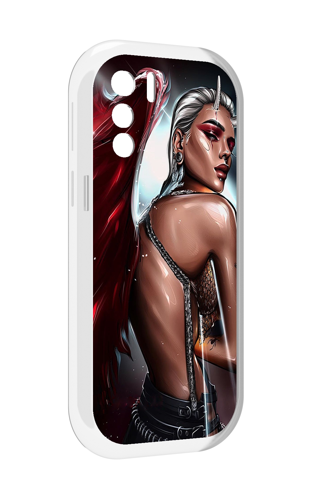 

Чехол MyPads девушка-с-крыльями женский для UleFone Note 13P, Прозрачный, Tocco