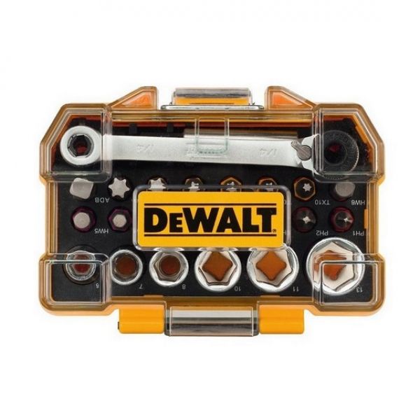 фото Набор бит и головок dewalt dt71516-qz, 25 мм, 24 предмета