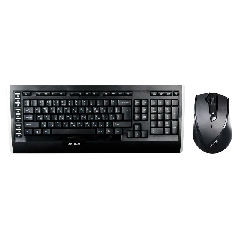 Клавиатура+мышь A4tech 9300F_, цвет черный вскрытая упаковка