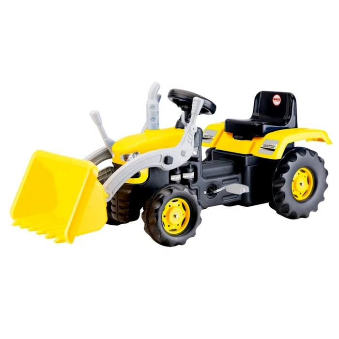 Трактор-экскаватора Dolu педальный цвет жёлто-чёрный 3556327