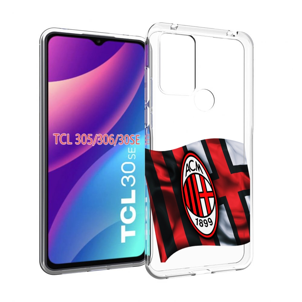 

Чехол MyPads фк милан мужской для TCL 30SE/305/306/30E, Tocco