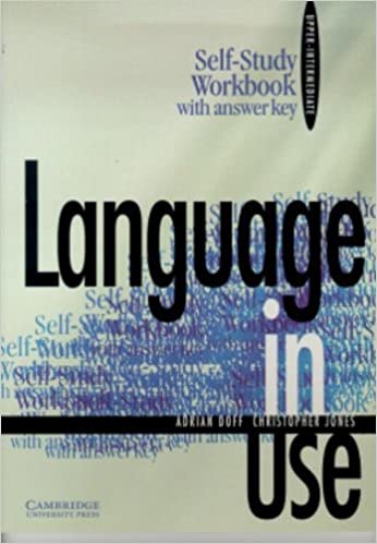 

Language in Use Upper-intermediate Self-study workbook with answer key