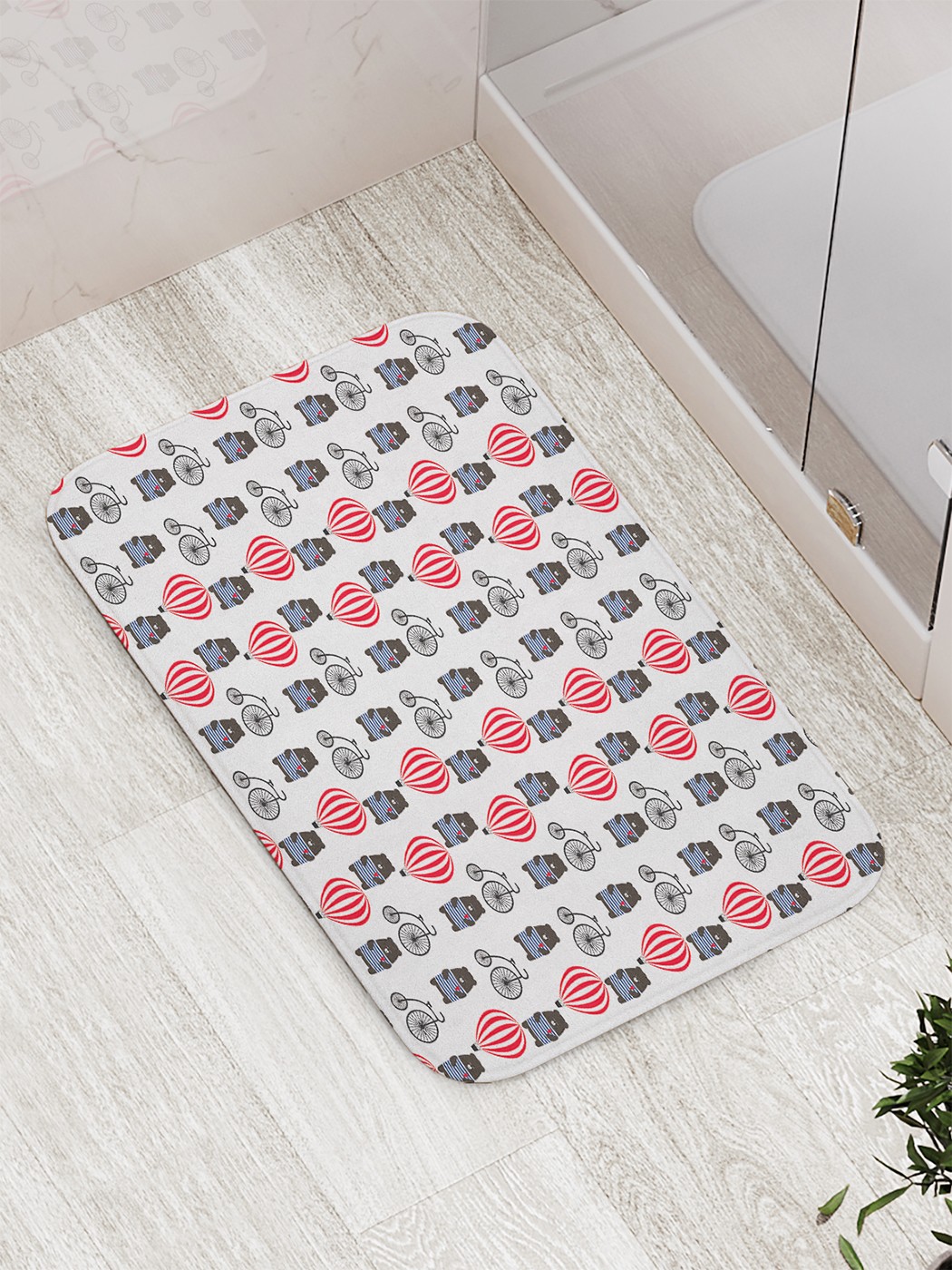 

Коврик противоскользящий для ванной, сауны, бассейна, 77х52 см bath_73817 JoyArty