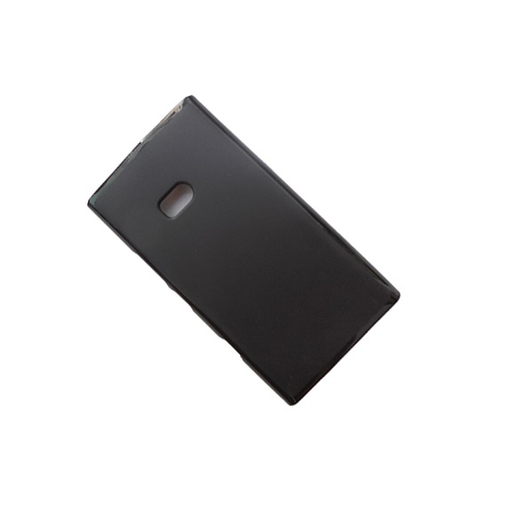 

Чехол для Nokia 900 силиконовый матовый <черный>