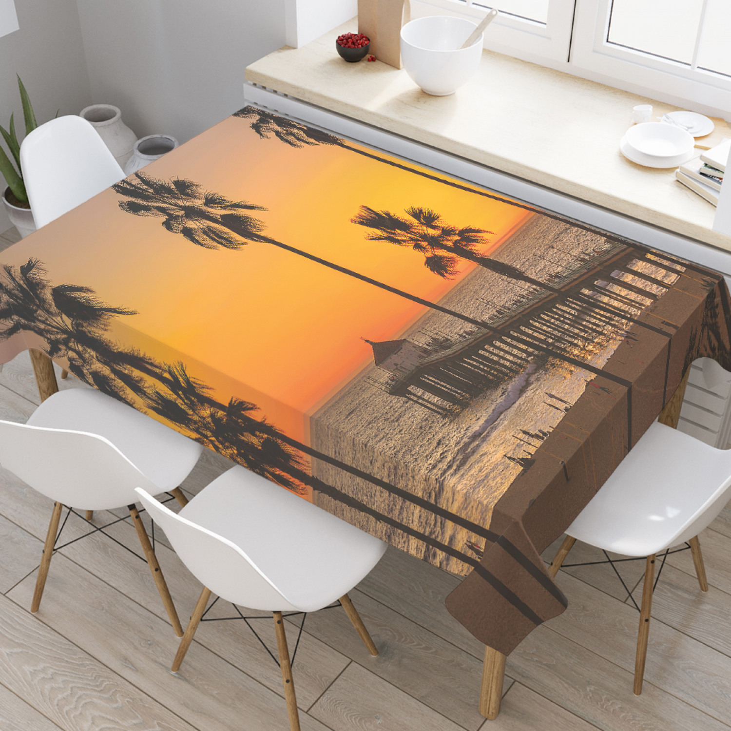 

Скатерть прямоугольная JoyArty "Океан в Манхэттене" из оксфорда, 120x145см, Черный, Океан в Манхэттене