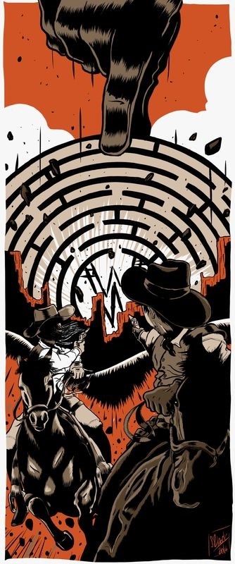 

Постер к сериалу "Мир Дикого Запада" (Westworld) Оригинальный 38,1x91,4 см