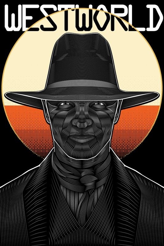 

Постер к сериалу "Мир Дикого Запада" (Westworld) A4