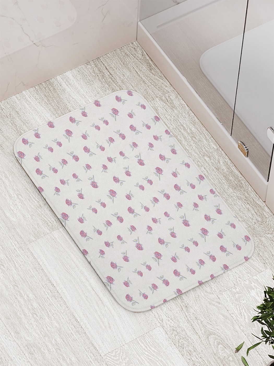 

Коврик противоскользящий для ванной, сауны, бассейна, 77х52 см bath_73788 JoyArty