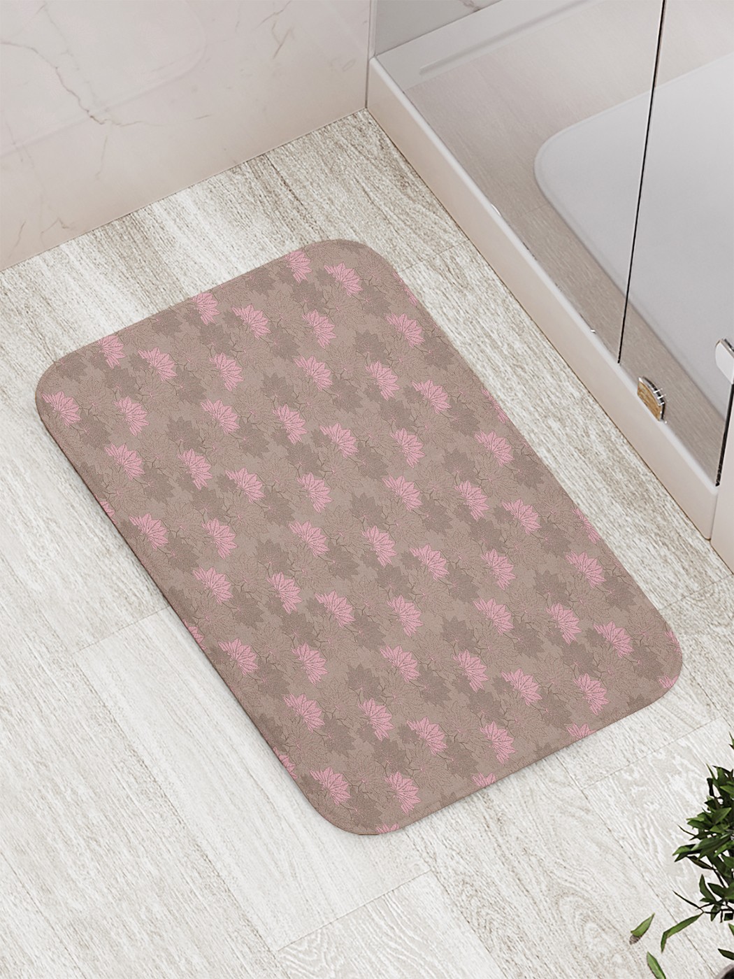 

Коврик противоскользящий для ванной, сауны, бассейна, 77х52 см bath_73778 JoyArty