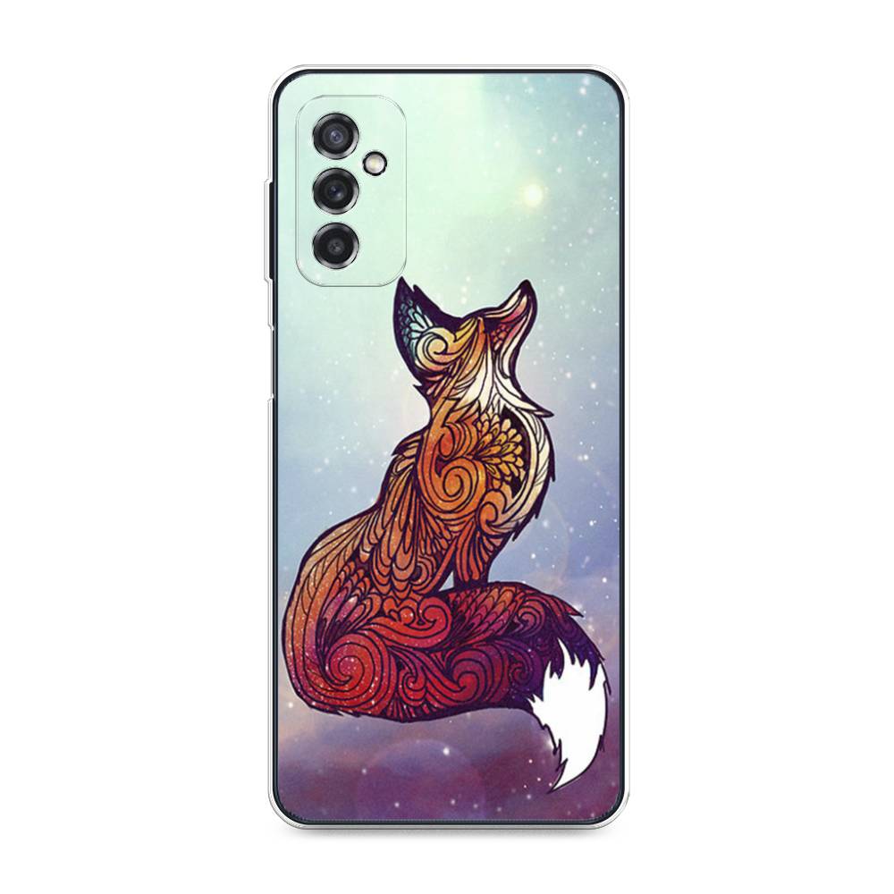 фото Силиконовый чехол "лиса 1" на samsung galaxy m52 awog