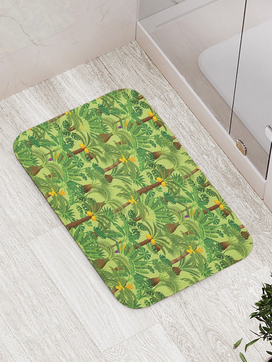 

Коврик противоскользящий для ванной, сауны, бассейна, 77х52 см bath_73660 JoyArty