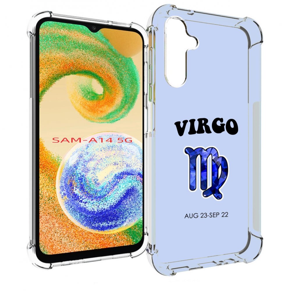 

Чехол MyPads знак-зодиака-дева-1 для Samsung Galaxy A14 5G, Прозрачный, Tocco