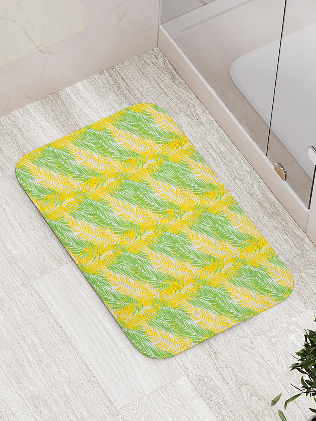 

Коврик противоскользящий для ванной, сауны, бассейна, 77х52 см bath_73653 JoyArty