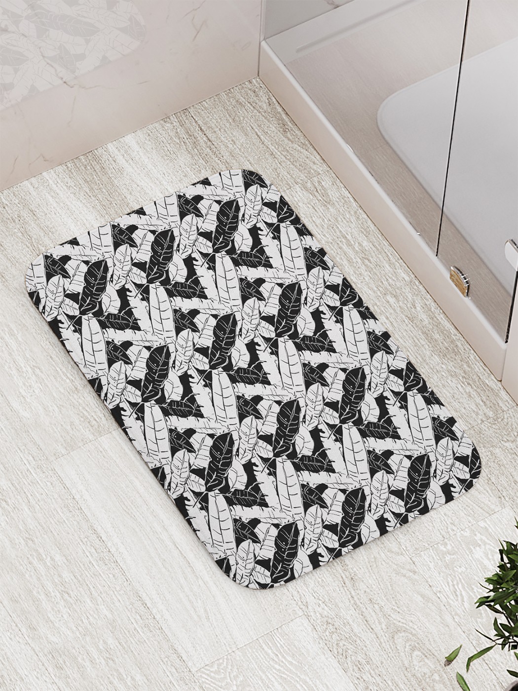 

Коврик противоскользящий для ванной, сауны, бассейна, 77х52 см bath_73650 JoyArty