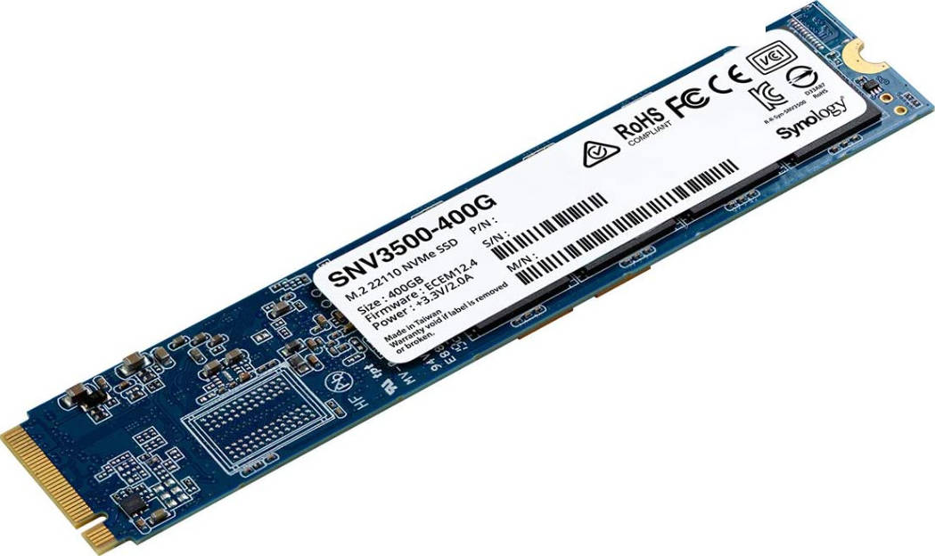 

SSD накопитель Synology SNV3000 M.2 22110 400 ГБ (SNV3510-400G), SNV3000