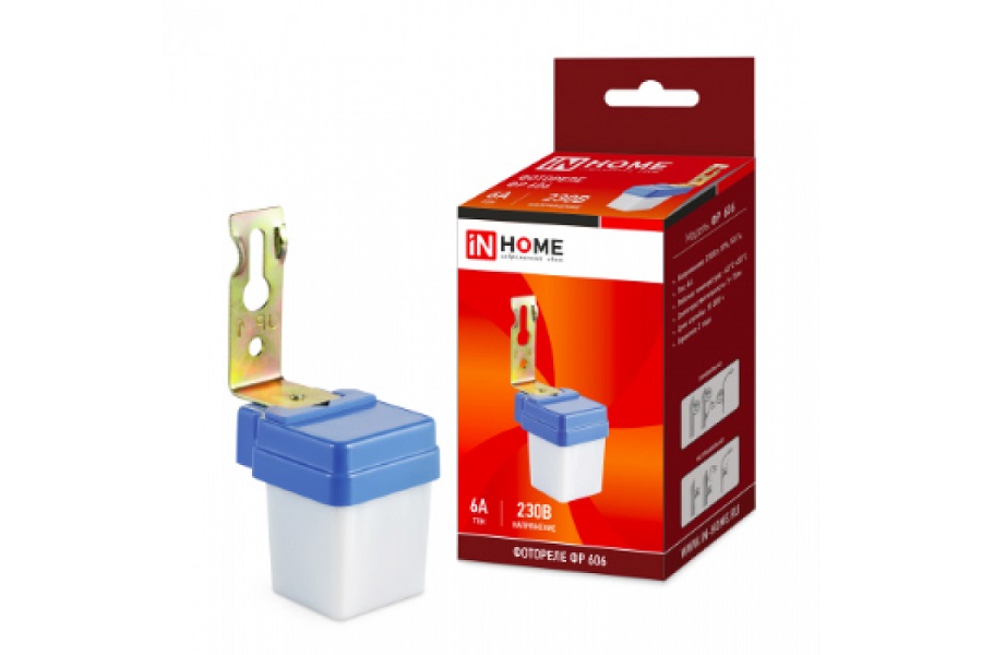 

Датчик IN HOME ФР 606 6А, ФР 606 6А 230В