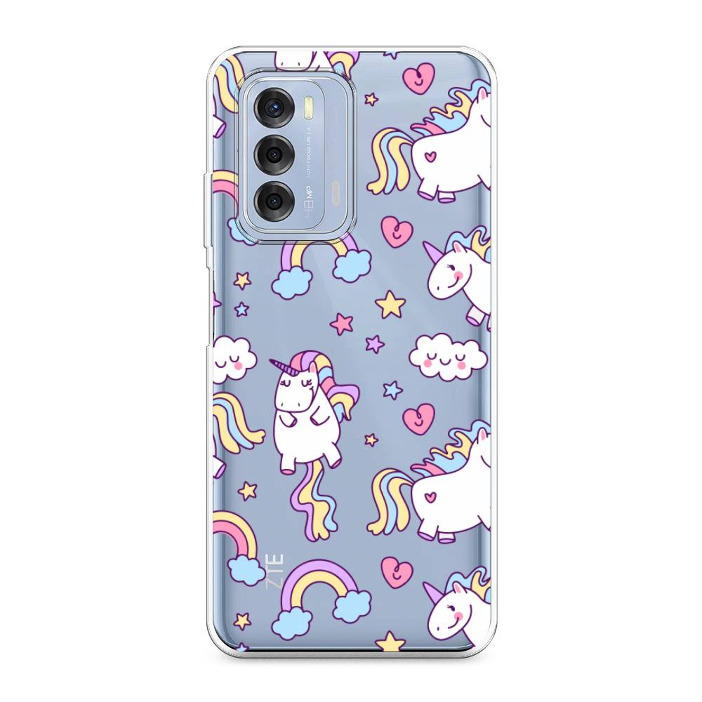 

Силиконовый чехол "Sweet unicorns dreams" на ZTE Blade V40, Sweet unicorns dreams