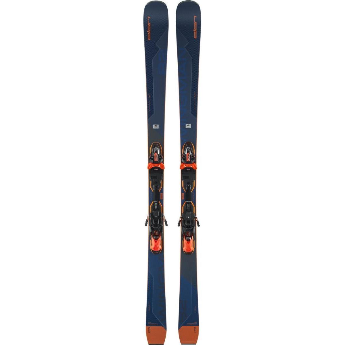 фото Горные лыжи elan wingman 82 cti fusionx + emx 12 fusionx 2021, blue/orange, 184 см