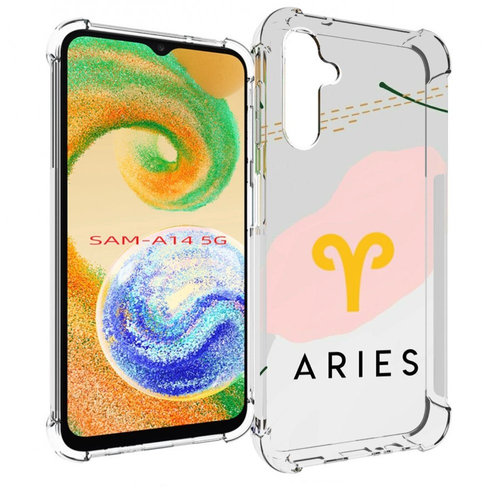 

Чехол MyPads знак зодиака овен 7 для Samsung Galaxy A14 5G, Прозрачный, Tocco