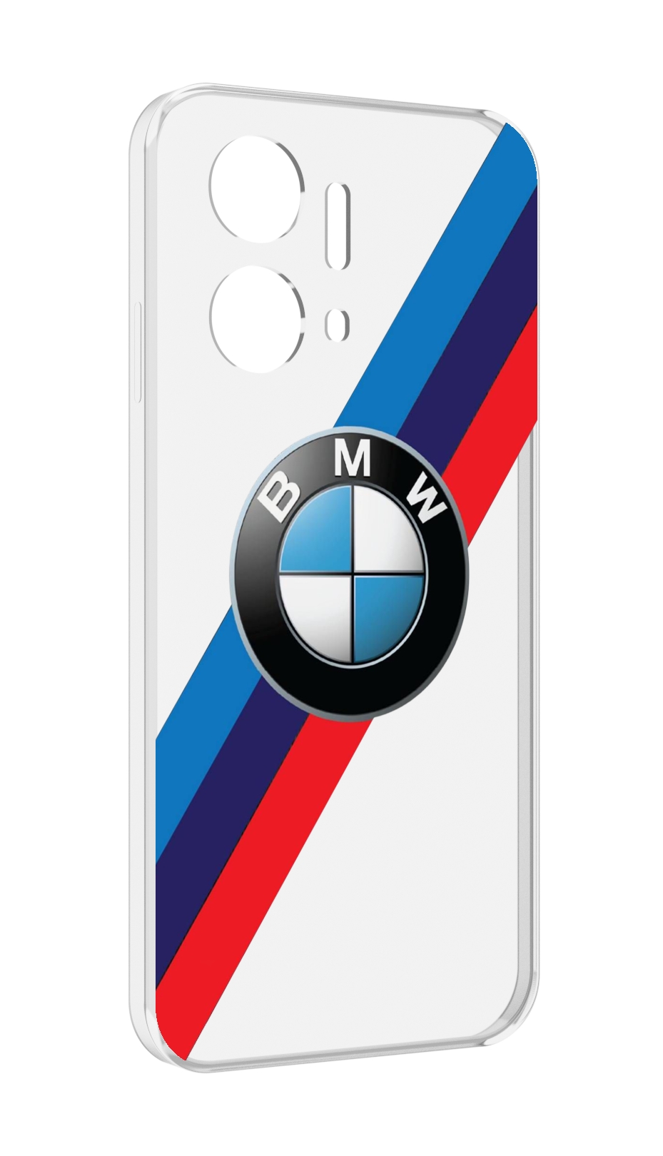 Чехол MyPads Лого-BMW мужской для Honor X7a противоударный