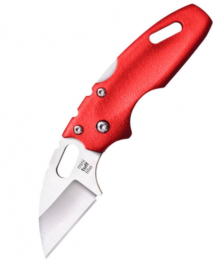 фото Нож cold steel модель 20mtr mini tuff lite plain edge red