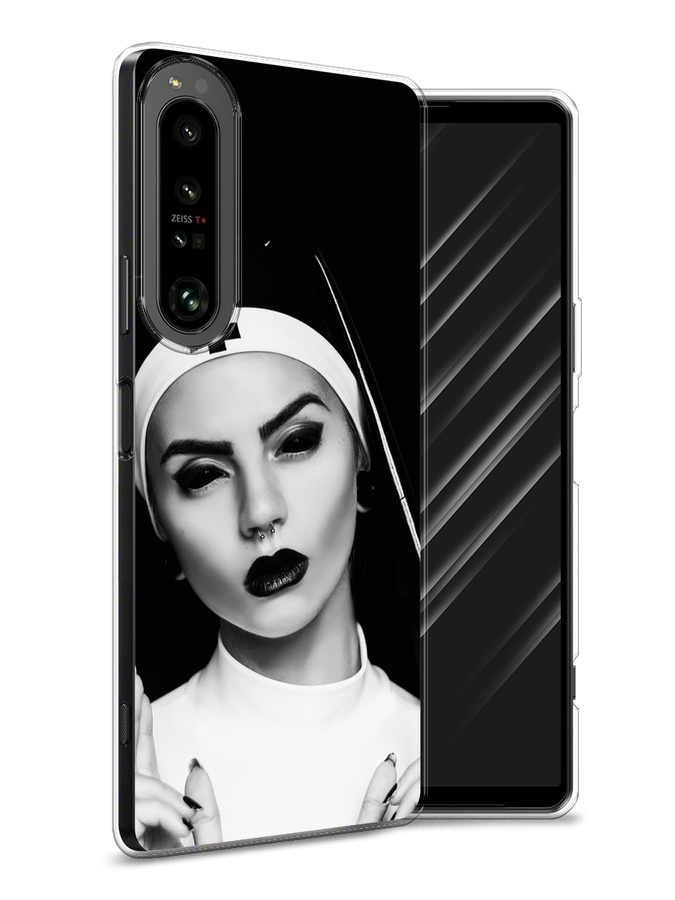 

Чехол Awog на Sony Xperia 1 IV "Черная монашка", Разноцветный, 55150-9