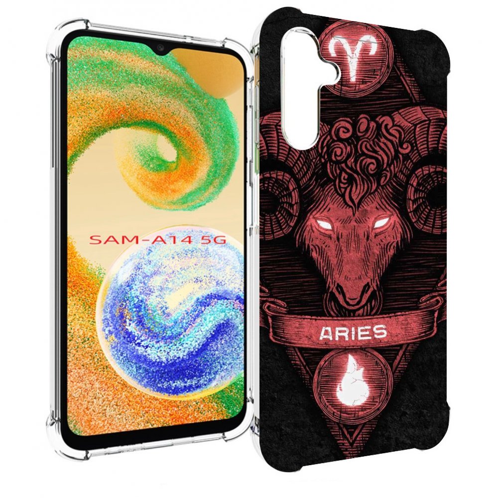 

Чехол MyPads знак зодиака овен 6 для Samsung Galaxy A14 5G, Прозрачный, Tocco